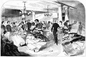 Militaire Academie, The Hop, Cozzens Hotel, 1859 door Winslow Homer