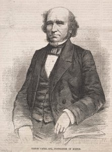 Nahum Capen, Esq., postmeester van Boston, 1859
