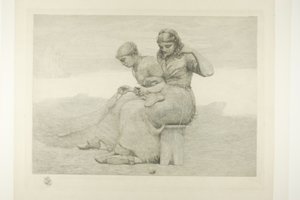 Net Menders door Winslow Homer