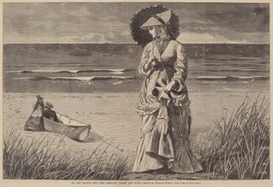 Op het strand - Twee is gezelschap, drie is teveel, gepubliceerd 1872