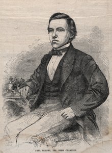 Paul Morphy, de schaakkampioen door Winslow Homer