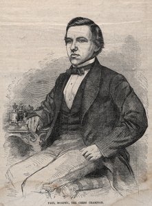 Paul Morphy, De Schaakkampioen, 1859 door Winslow Homer