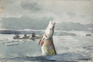 Lake St. John door Winslow Homer