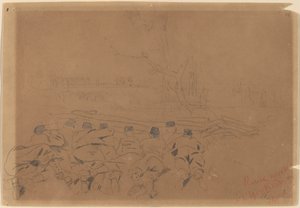 Opstandige Werken bij Yorktown, 1862 door Winslow Homer