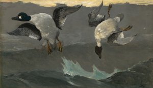 Rechts & Links door Winslow Homer