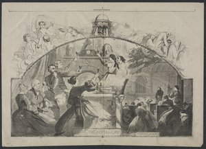 Het oude jaar uitluiden, 1861 door Winslow Homer