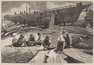 Scheepsbouw, Gloucester Harbor
