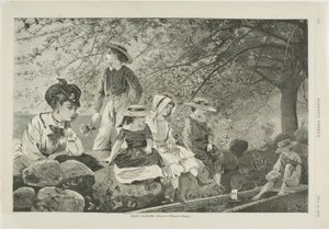 Lentebloesems door Winslow Homer