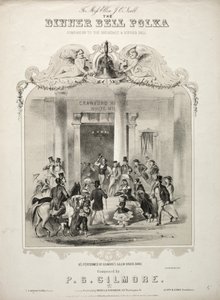 The Dinner Bell Polka - Bladmuziek Omslag