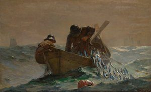 Het haringnet door Winslow Homer