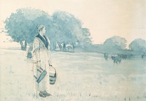 De Melkmeid, 1875