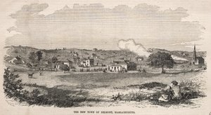 De nieuwe stad Belmont, Massachusetts door Winslow Homer