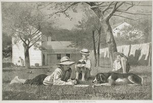 De middagpauze door Winslow Homer