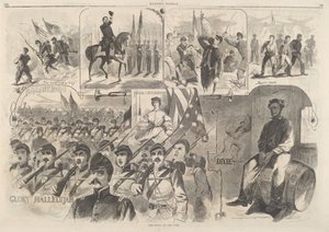 De liederen van de oorlog, gepubliceerd 1861
