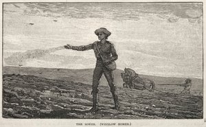 De zaaier door Winslow Homer