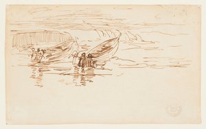 Twee dories worden gelanceerd, Engeland