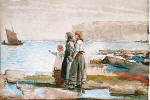 Wachten op de terugkeer van de vissersvloten