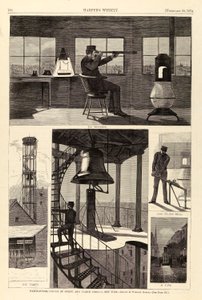 Uitkijktoren, hoek van Spring en Varick Streets, New York, uit Harper