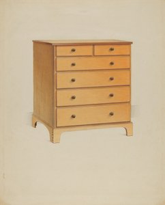 Shaker ladekast, 1937