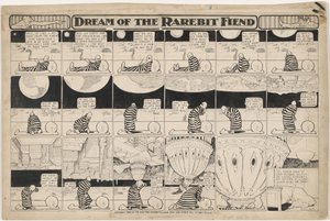 Droom van de Rarebit Fiend: Hier Komt Washington door Winsor McCay