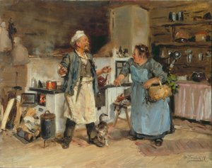 Discussie in de keuken