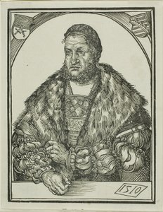Keurvorst Frederik III van Saksen, uit Speculum intellectuale felicitatis humane