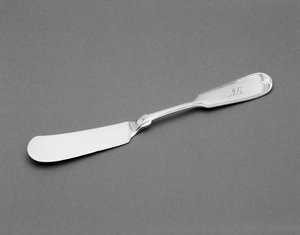 Botermes, ca. 1845-1864 (zilver)