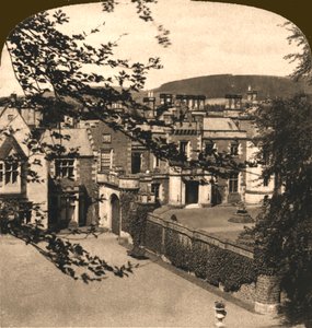 Abbotsford, huis van Sir Walter Scott, Schotland, 1896 door Works and Sun Sculpture Studios