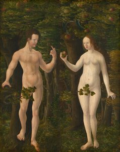 De val van de mens [midden paneel]