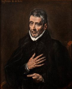 Spaans: San Juan de Ávila Portret van Juan de Ávila door Workshop of El Greco