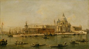 Venetië: De Dogana en Santa Maria della Salute