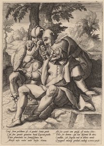 De Wijsheid van Dwazen door Workshop of Hendrick Goltzius, after Karel van Mander I