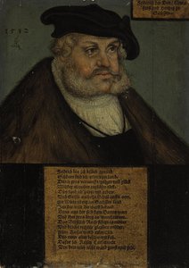 Frederik III (1463-1525), de Wijze, keurvorst van Saksen door workshop of Lucas Cranach the Elder