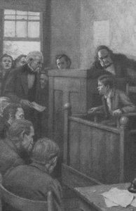 De spanning op ingehouden emotie bereikte zijn hoogtepunt (litho)
