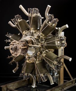 Lawrance J-1, Radiale 9-motor, ca. 1922 door Wright Aeronautical