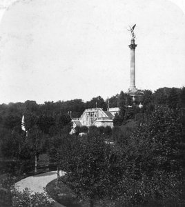 Engel van Vrede Monument, München, Duitsland, ca. 1900