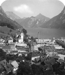 Ebensee en het Traunmeer, Salzkammergut, Oostenrijk