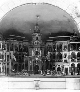 Mechanisch theater, Hellbrunn Kasteel, Salzburg, Oostenrijk