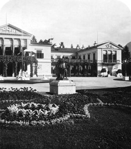 De Kaiservilla, Bad Ischl, Salzkammergut, Oostenrijk, ca. 1900s