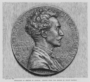 Medaille van Gerome door Chaplin (litho)
