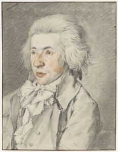 Portret van Carel Lodewijk Hansen door Wybrand Hendriks