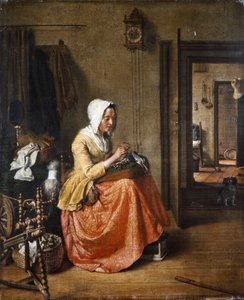 De Kantmaakster door Wybrand Hendriks