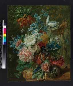 Vaas met bloemen, voor 1831