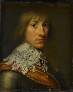 Portret van Hendrik Casimir I graaf van Nassau-Dietz, ca. 1632 (olieverf op paneel)