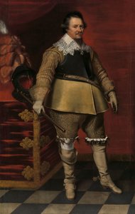 Portret van Ernst Casimir I, graaf van Nassau-Dietz