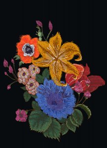 Levendig bloemenboeket door XHOZUCAN