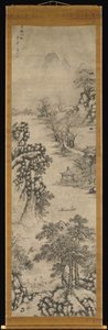Landschappen van de vier seizoenen, gedateerd 1560 door Xie Shichen