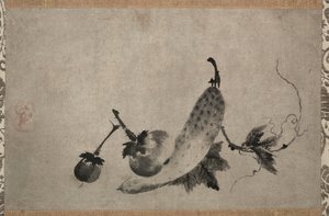 Komkommers en Aubergine door Yamada Doan