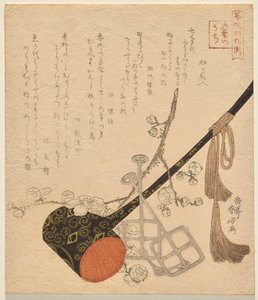 Paardrijden, uit de serie De Zes Kunsten van het Oude China door Yashima Gakutei