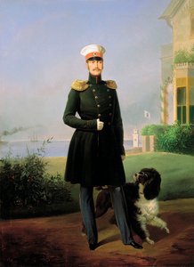 Portret van Keizer Nicolaas I, 1796-1855, 1849